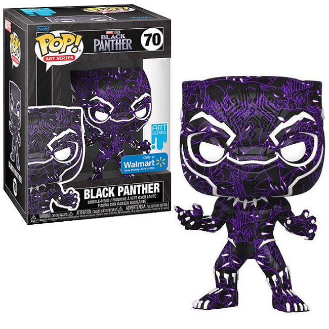  Black Panther #70 - Black Panther Funko Pop! Art Series [WalMart Exclusive] 