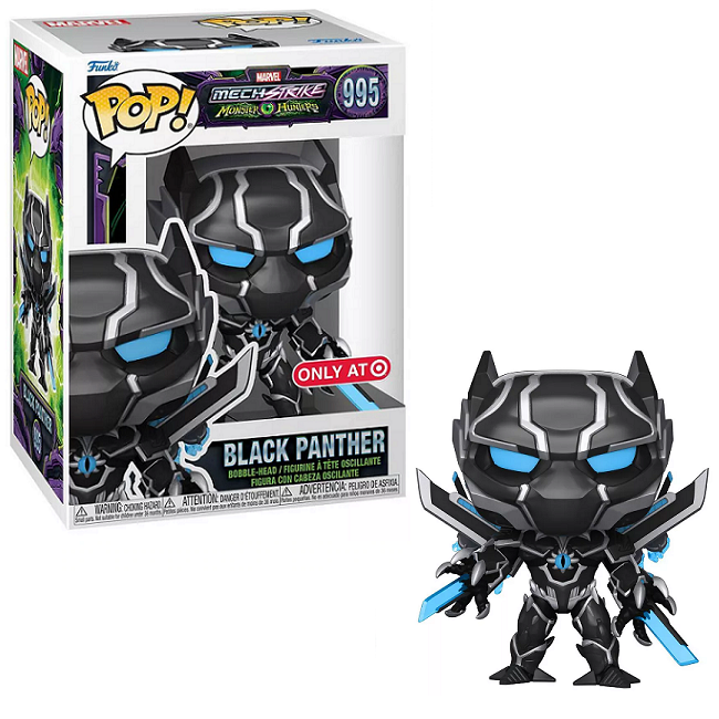  Black Panther #995 - Mech Strike Monster Hunters Funko Pop! [Target Exclusive] 