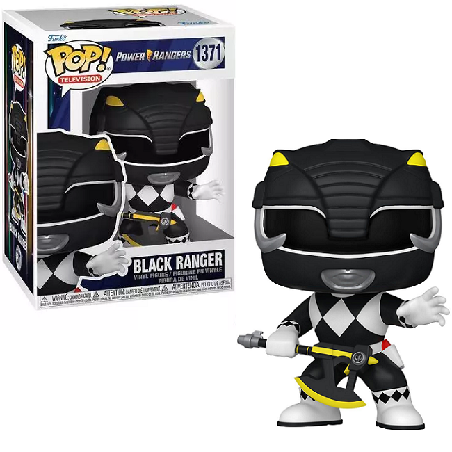  Black Ranger #1371 - Power Rangers 30th Funko Pop! TV 
