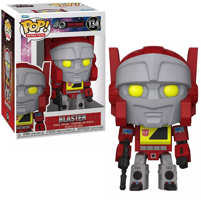  Blaster #134 - Transformers G1 40th Funko Pop! Retro Toys 