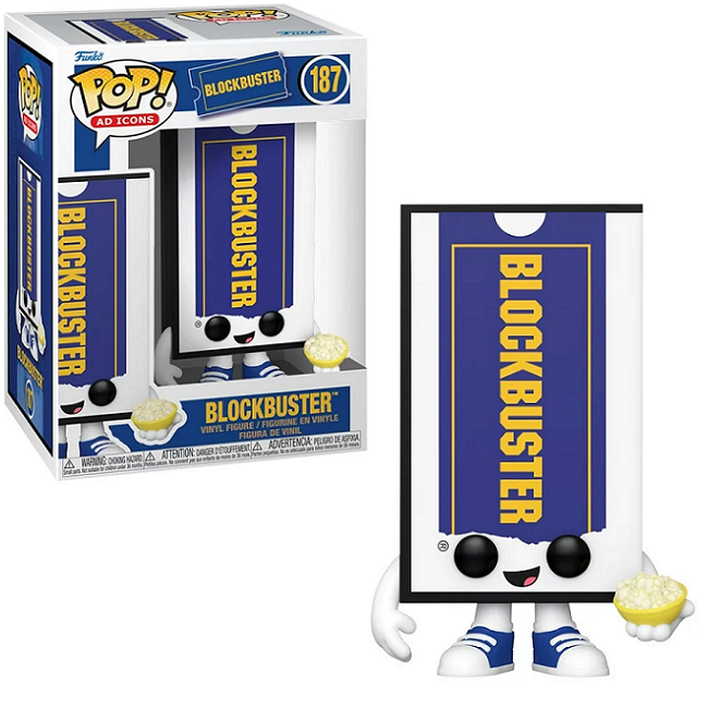  Blockbuster Movie Case #187 - Blockbuster Funko Pop! Ad Icons 