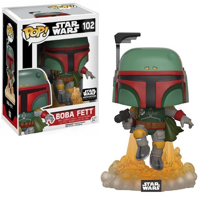  Boba Fett #102 - Star Wars Funko Pop! [Smugglers Bounty Exclusive] 