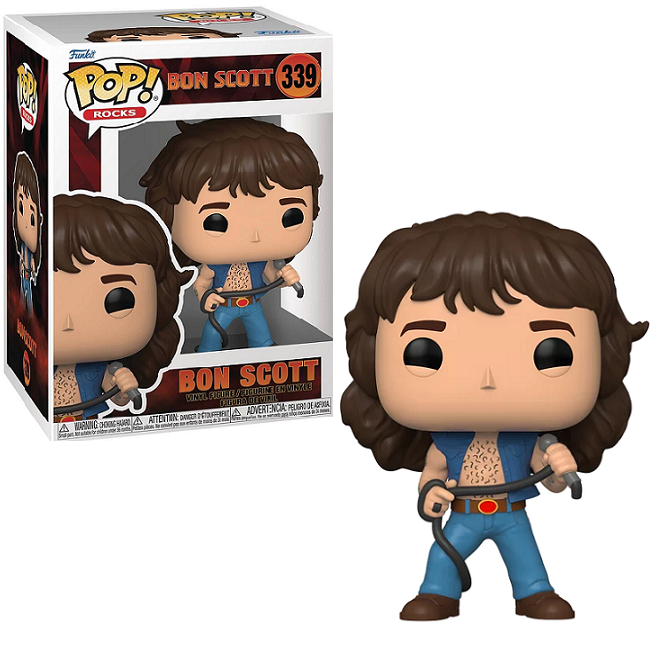  Bon Scott #339 - AC/DC Funko Pop! Rocks 
