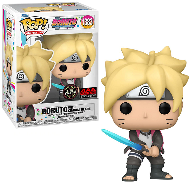  Boruto with Chakra Blade #1383 - Boruto Funko Pop! Animation [Gitd AAA Exclusive Chase] 