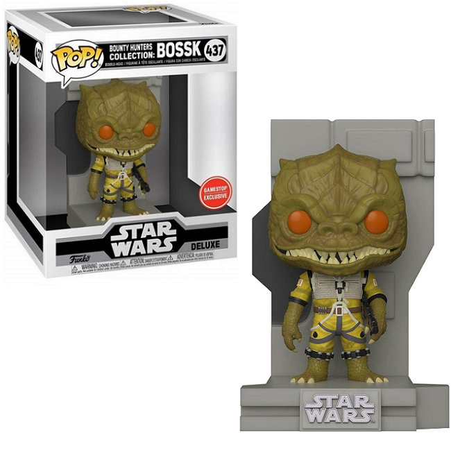  Bounty Hunter Collection Bossk #437 - Star Wars Funko Pop! [GameStop Exclusive] 