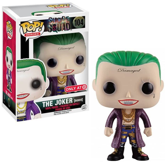  The Joker [Boxer] #104 - Suicide Squad Funko Pop! Heroes [Target Exclusive] 