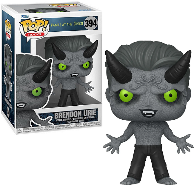  Brendon Urie #394 - Panic! At The Disco Funko Pop! Rocks [Demon] 