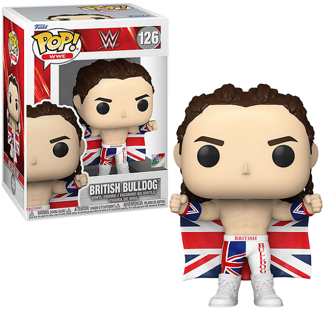 British Bulldog #126 - Wrestling Funko Pop! WWE 