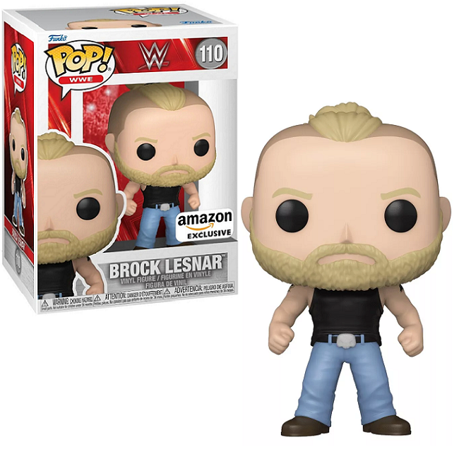  Brock Lesnar #110 - Wrestling Funko Pop! WWE [Amazon Exclusive] 
