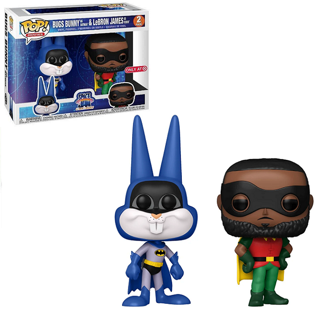 Bugs Bunny as Batman & Lebron James as Robin - Space Jam 2 Funko Pop! Movies [Target Exclusive] 