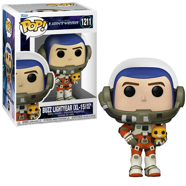  Buzz Lightyear With Sox [XL-15] #1211 - Lightyear Funko Pop! 