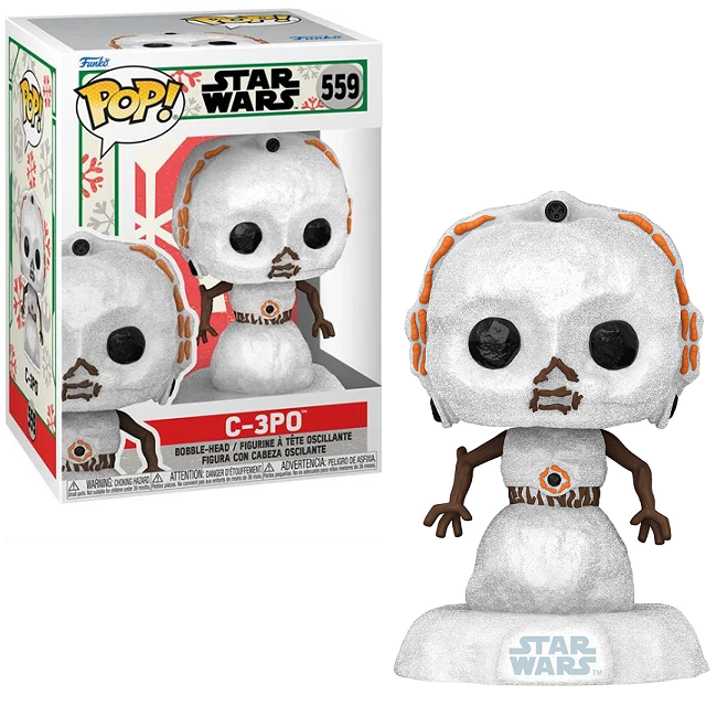  C-3PO #559 - Star Wars Funko Pop! [Snowman] 