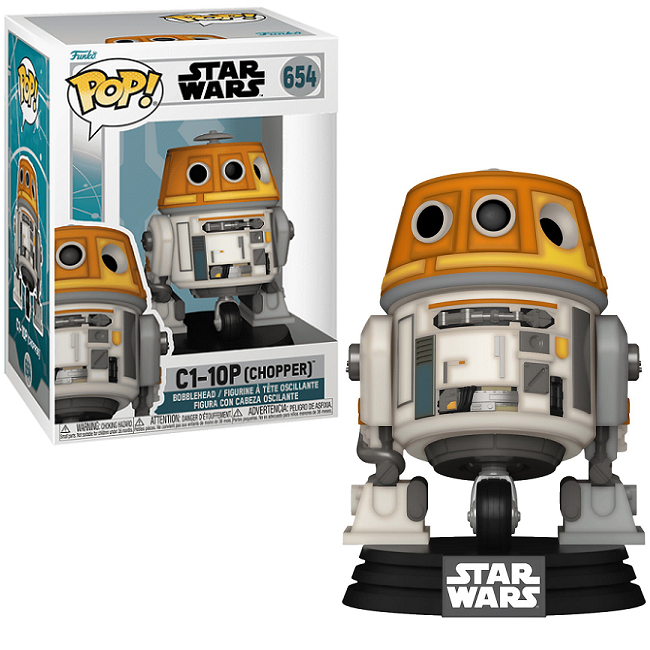  C1-10P [Chopper] #654 - Star Wars Ahsoka Funko Pop! 