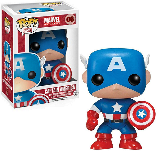  Captain America #06 - Marvel Universe Funko Pop! Marvel 
