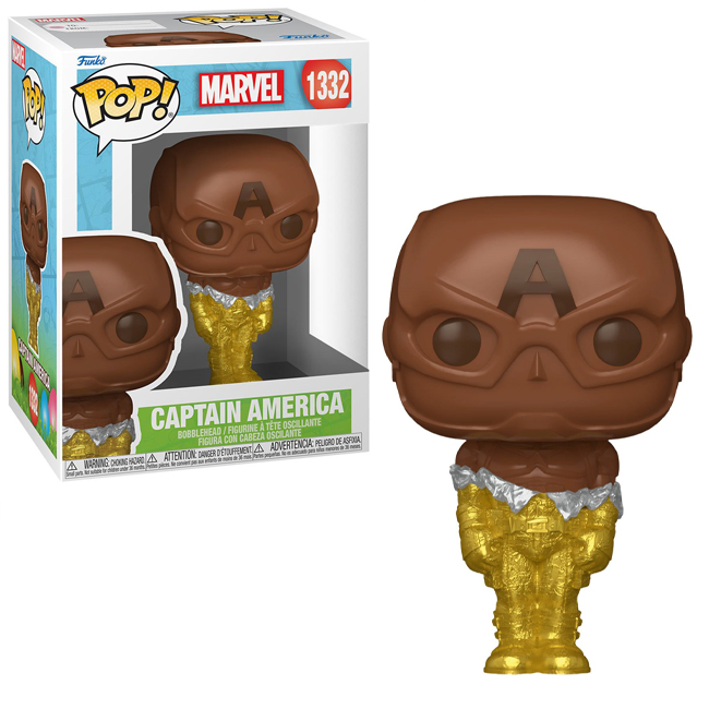  Captain America #1332 - Marvel Funko Pop! [Easter Chocolate Series] 