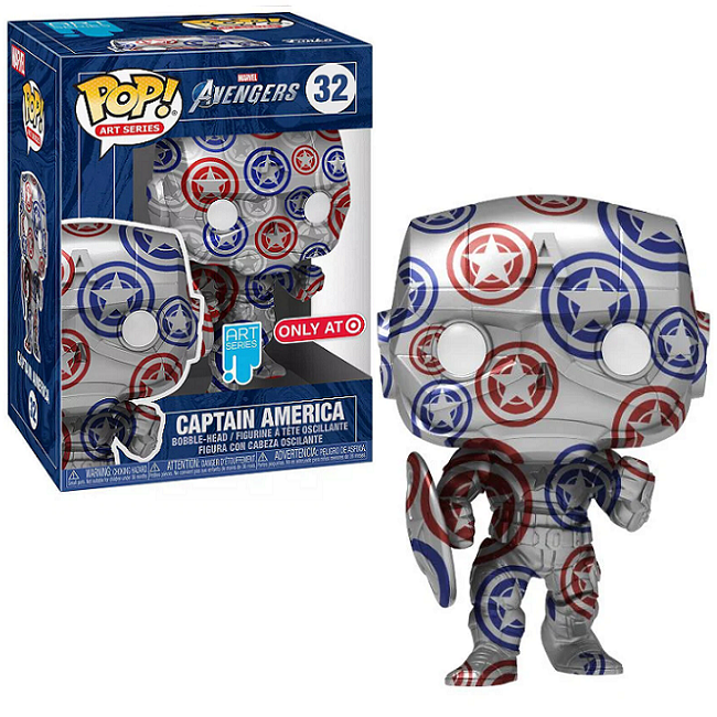  Captain America #32 - Avengers Funko Pop! Art Series [Target Exclusive] 