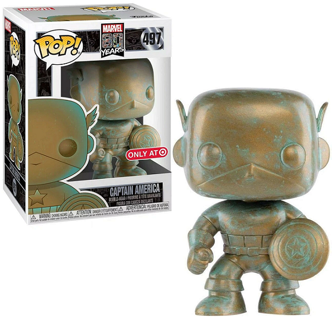  Captain America #497 – Marvel 80th Funko Pop! [Target Exclusive] 