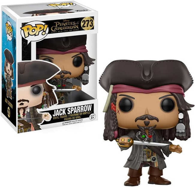  Captain Jack Sparrow #273 - Pirates Of The Caribbean Funko Pop! 