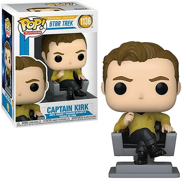  Captain Kirk #1136 – Star Trek Funko Pop! TV 