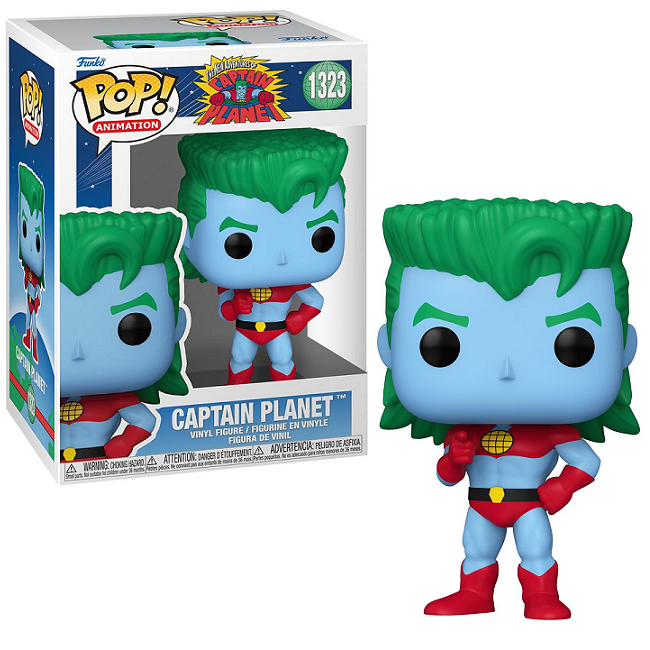  Captain Planet #1323 - The New Adventures of Captain Planet Funko Pop! Animation 