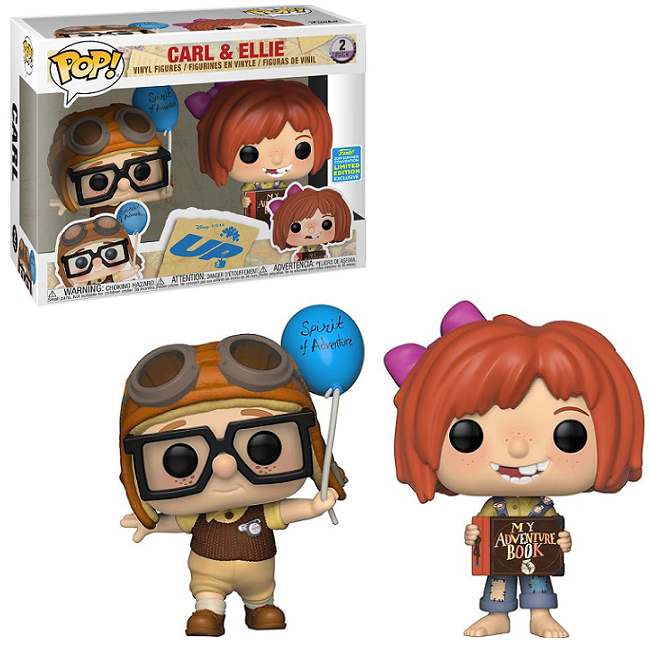  Carl & Ellie - Up Funko Pop! [2019 Summer Convention Exclusive] 