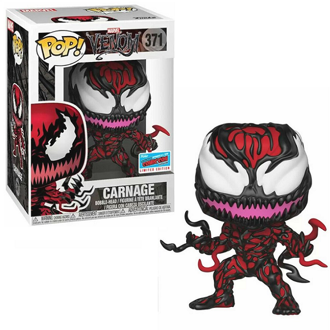  Carnage #371 - Marvel Venom Funko Pop! [2018 NYCC Exclusive] 