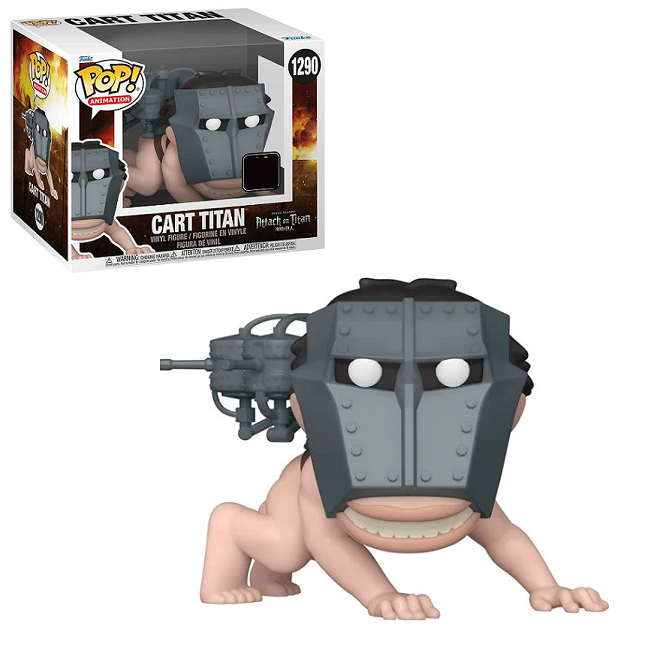  Cart Titan #1290 - Attack on Titan Funko Pop! Animation [Specialty Series] 