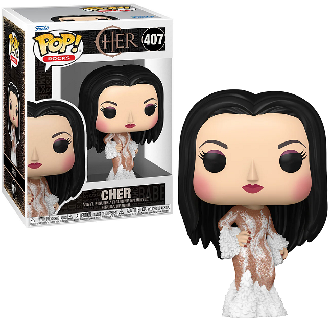  Cher #407 - Cher Funko Pop! Rocks [Met Gala 1974] 