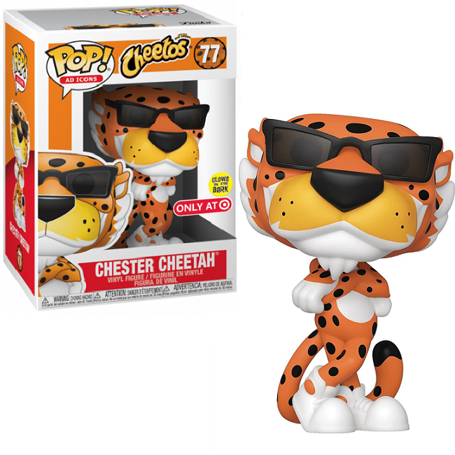  Chester Cheetah #77- Cheetos Funko Pop! Ad Icons [GitD Target Exclusive] 