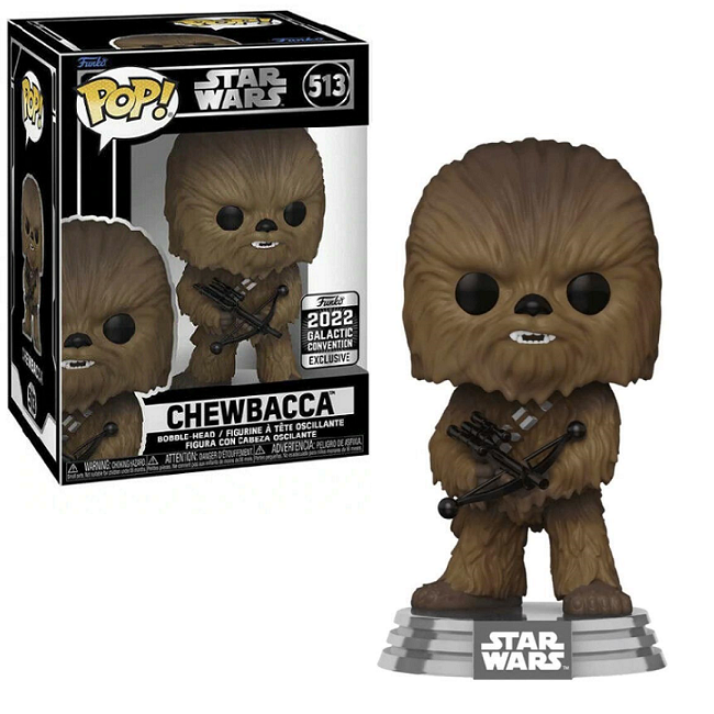  Chewbacca #513 - Star Wars Funko Pop! [2022 Galactic Convention Exclusive] 