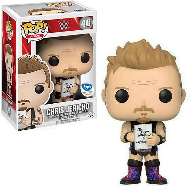  Chris Jericho #40 - Wrestling Funko Pop! WWE [FYE Exclusive] 
