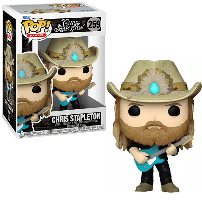 Chris Stapleton #259 - Chris Stapleton Funko Pop! Rocks 