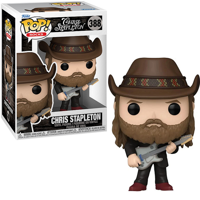  Chris Stapleton #388 - Chris Stapleton Funko Pop! Rocks 