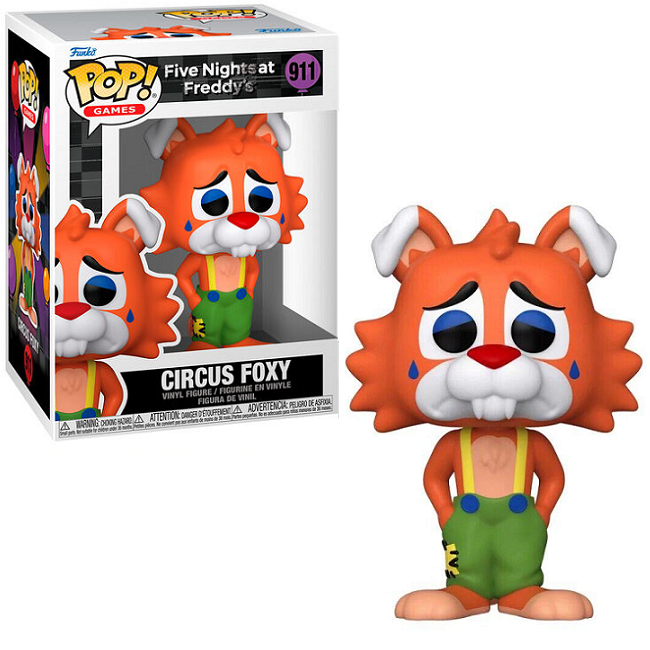  Circus Foxy #911 - Five Nights At Freddys Funko Pop! Games 