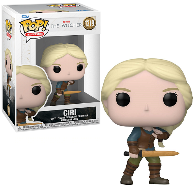 Ciri #1319 - The Witcher Funko Pop! TV [With Sword] 