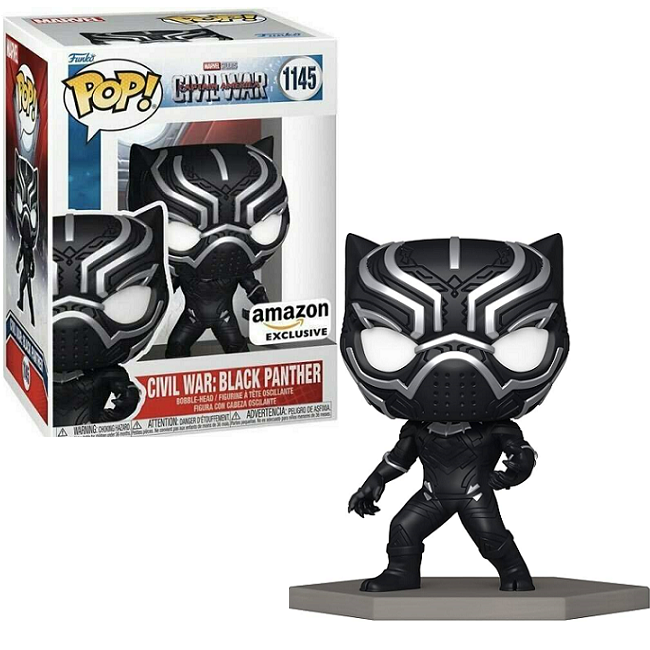  Civil War Black Panther #1145 - Civil War Funko Pop! [Amazon Exclusive] 