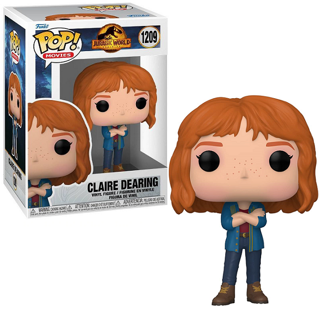  Claire Dearing #1209 - Jurassic World Dominion Funko Pop! Movies 