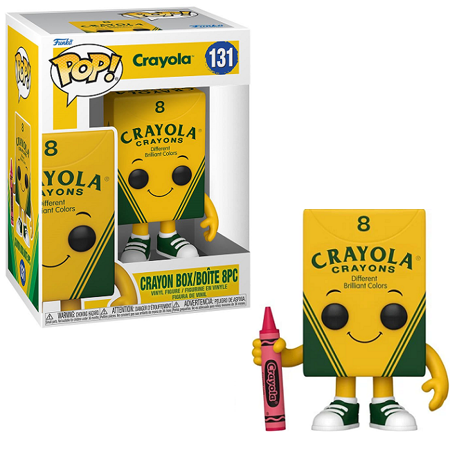  Crayon Box 8pc #131 - Crayola Funko Pop! 
