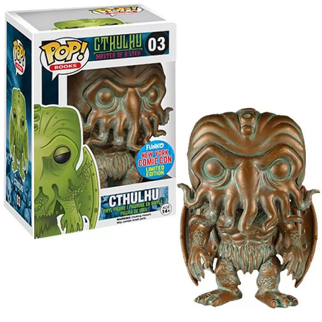  Cthulhu #03 - Cthulhu Master Of R'lyeh Funko Pop! Books [NYCC Limited Edition] 
