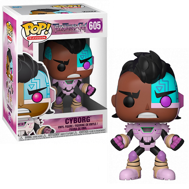  Cyborg #605 - Teen Titans Go! Funko Pop! TV [The Night Begins to Shine] 