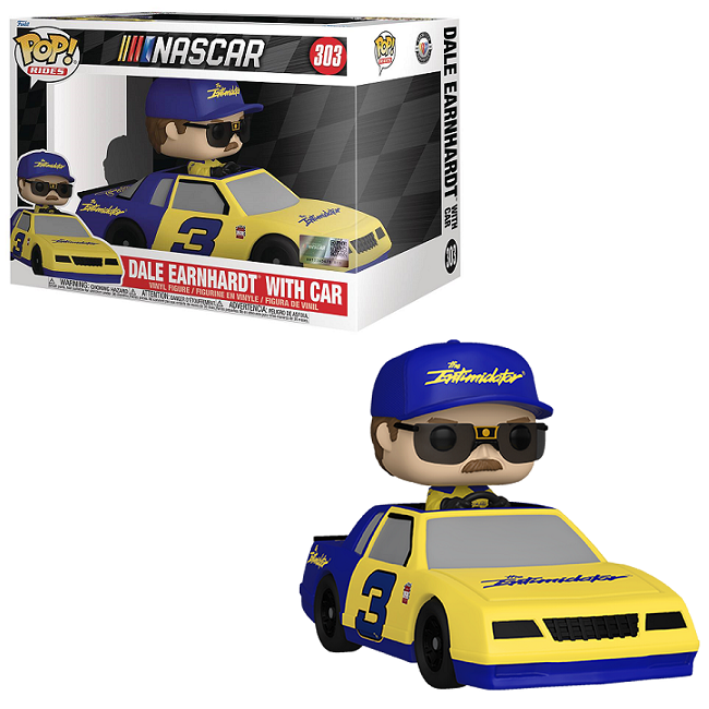  Dale Earnhardt With Car #303 - NASCAR Funko Pop! Rides 