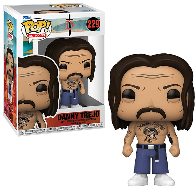  Danny Trejo #229 - Trejo Tacos Funko Pop! Ad Icon 