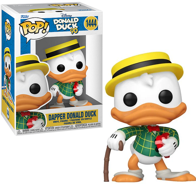  Dapper Donald Duck #1444 - Donald Duck 90th Funko Pop! 