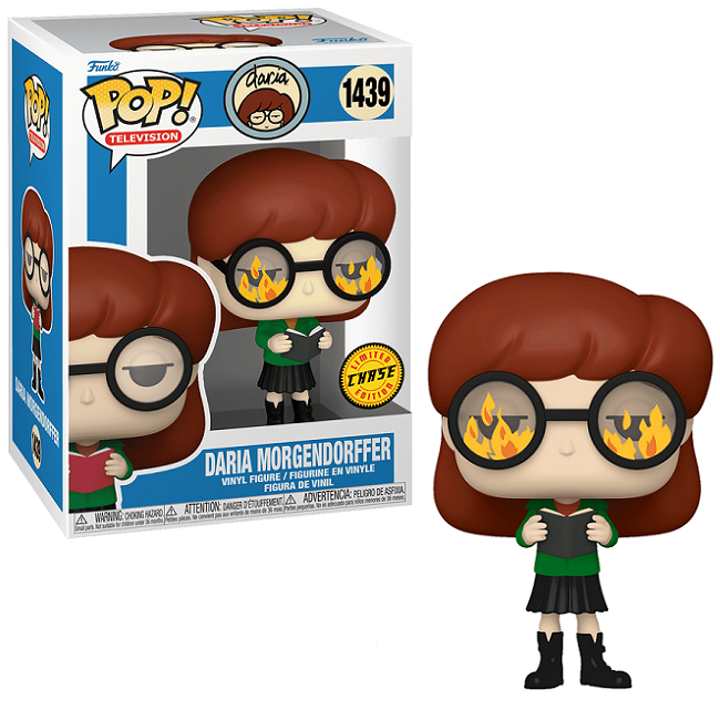  Daria Morgendorffer #1439 - Daria Funko Pop! TV [Flame Glasses Chase] 