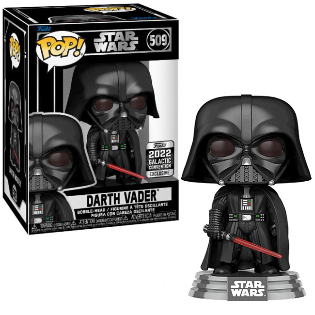  Darth Vader #509 - Star Wars Funko Pop! [2022 Galactic Convention Exclusive] 