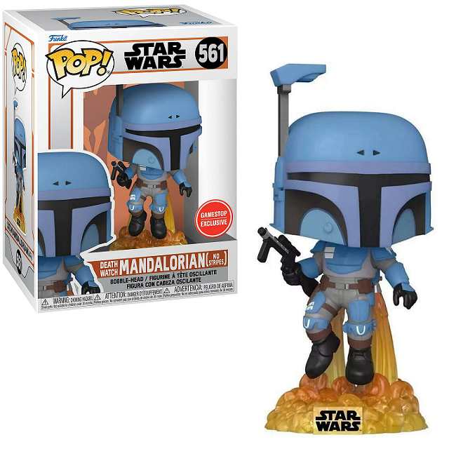  Death Watch Mandalorian (No Stripes) #561 - Star Wars Funko Pop! [GameStop Exclusive] 