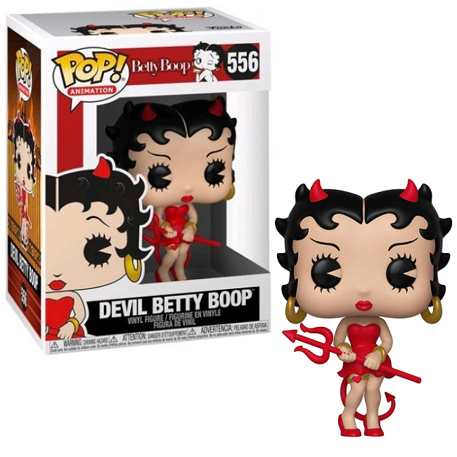  Devil Betty Boop #556 - Betty Boop Funko Pop! Animation 