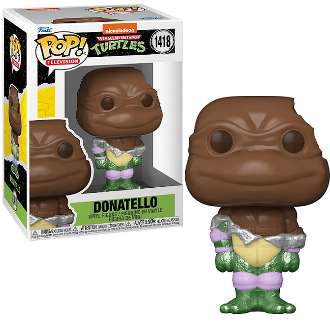  Donatello #1418 - Teenage Mutant Ninja Turtles Funko Pop! TV [Easter Chocolate] 