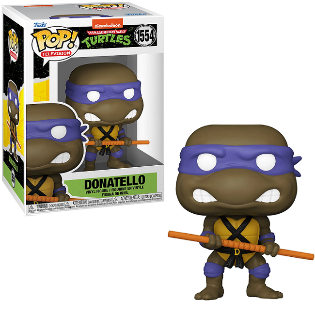  Donatello #1554 - Teenage Mutant Ninja Turtles Funko Pop! TV 