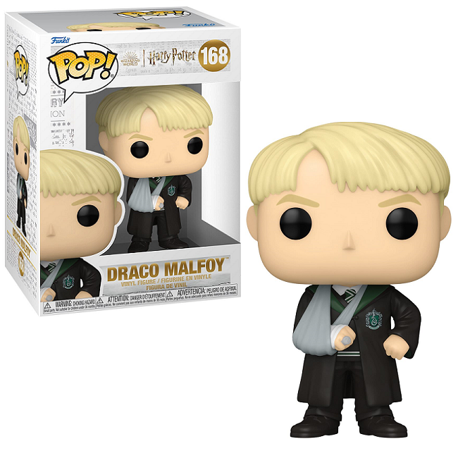  Draco Malfoy with Broken Arm #168 - Harry Potter and the Prisoner of Azkaban Funko Pop! 
